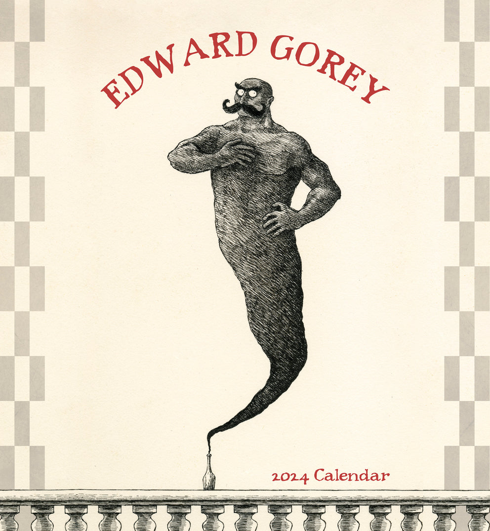 Edward Gorey 2024 Wall Calendar