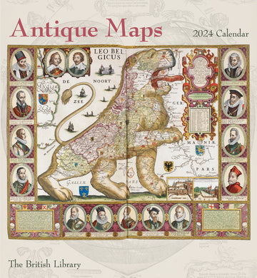 Antique Maps 2024 Wall Calendar