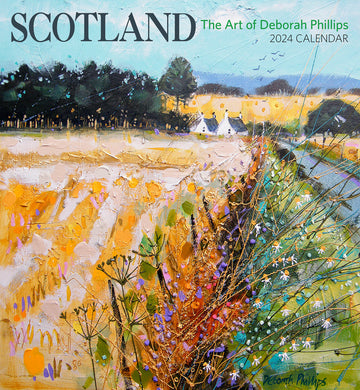 Scotland: The Art of Deborah Phillips 2024 Wall Calendar