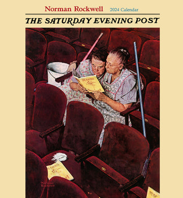Norman Rockwell: The Saturday Evening Post 2024 Wall Calendar