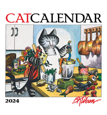 B. Kliban: CatCalendar 2024 Mini Wall Calendar