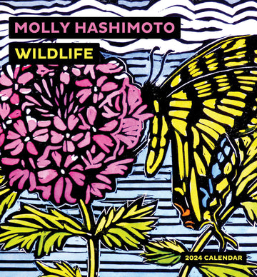 Molly Hashimoto: Wildlife 2024 Mini Wall Calendar