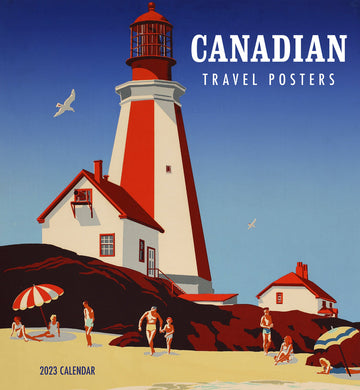 Canadian Travel Posters 2023 Wall Calendar