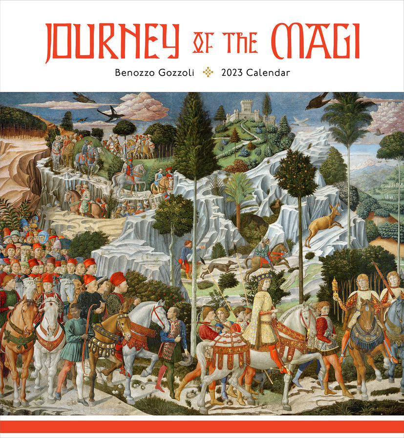 Benozzo Gozzoli: Journey of the Magi 2023 Wall Calendar